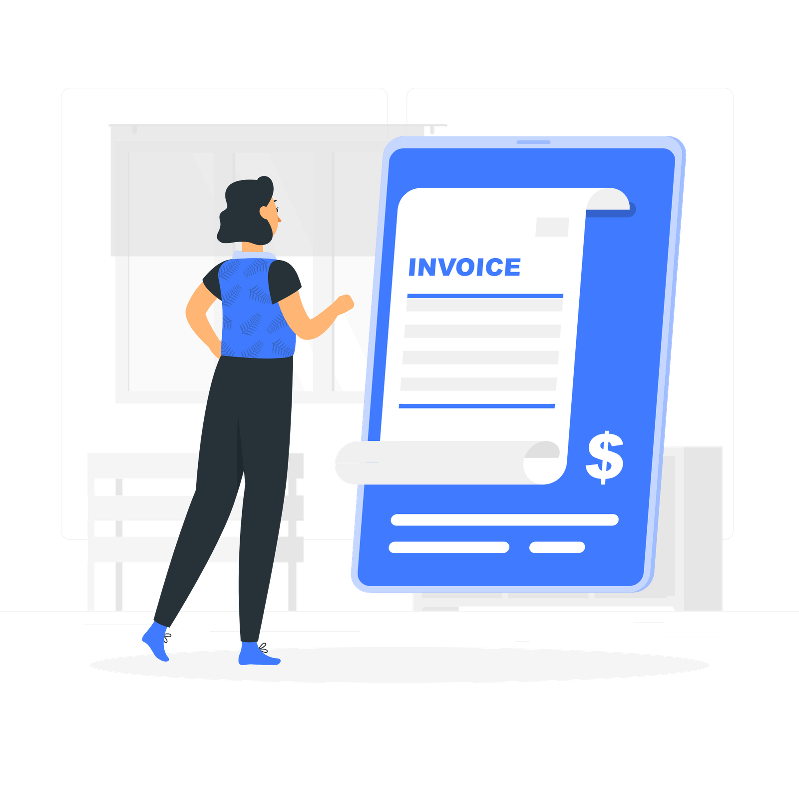 A professional Bill Maker invoice ready to download and send
